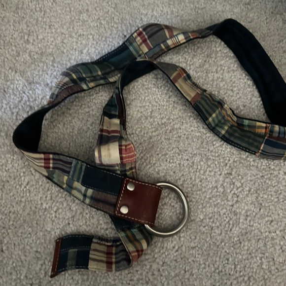 J. Crew Accessories - Plaid J Crew belt size l/xl